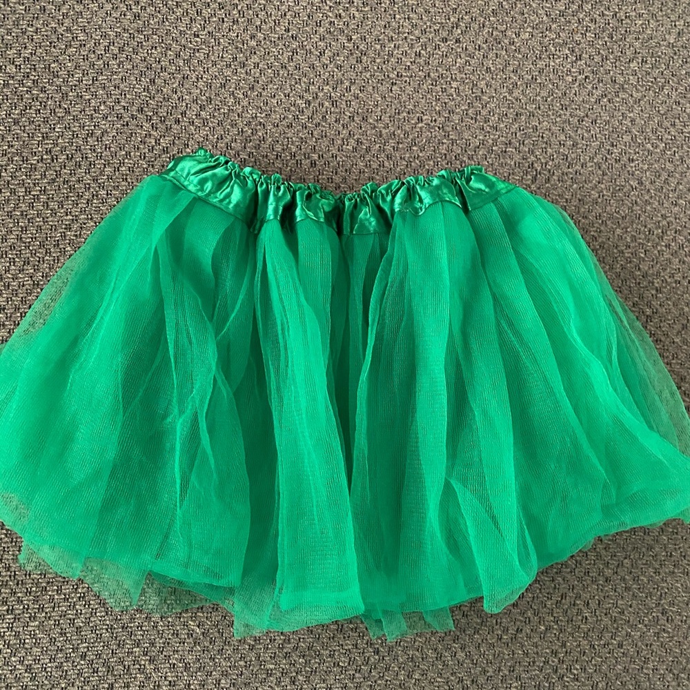Kids green tutu